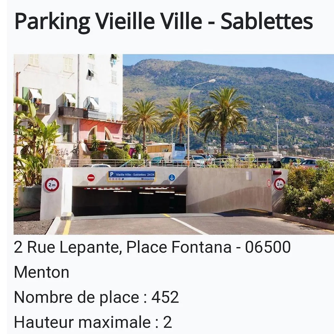 Maison De Ville Typique Mentonnaise Apartment